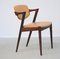 Fully Renovated Dining Chairs in Rosewood by Kai Kristiansen for Schou Andersen, 1960s, Set of 12 2