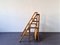 Vintage Metamorphic Step Chair with Wicker Seat 6