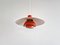 Red Ph 4/3 Pendant Lamp by Poul Henningsen for Louis Poulsen, Denmark, 1960s, Image 2