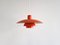 Red Ph 4/3 Pendant Lamp by Poul Henningsen for Louis Poulsen, Denmark, 1960s 1