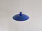 Blue Ph 4/3 Pendant Lamp by Poul Henningsen for Louis Poulsen, Denmark, 1960s 3