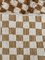 Checkered Beni Ouarain Mrirt Berber Rug, 1990s 9