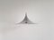 Chrome-Plated Semi Pendant Lamp by Claus Bonderup & Torsten Thorup for Fog & Mørup, Denmark, 1960s 1