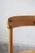 Brutalist Pine Dining Chairs attributed to Rainer Daumiller for Hirtshals Savvaerk, Set of 4, Image 5
