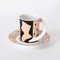 Cupola Espresso Cup & Saucer by Katja Marzahn & Mario Bellini for Rosenthal, 1970s, Set of 2, Image 1