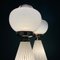 Lampes de Bureau en Verre de Murano Blanc de Vetri Murano, Italie, 1970s, Set de 2 10