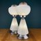 White Murano Glass Table Lamps from Vetri Murano, Italy, 1970s, Set of 2, Image 4