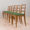 Danish Oak Ladder Back Dining Chairs from Fritz Hansen, 1950s, Set of 6, Image 10