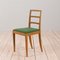 Danish Oak Ladder Back Dining Chairs from Fritz Hansen, 1950s, Set of 6 5