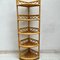 Bamboo and Rattan Corner Shelf, Image 3