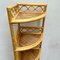 Bamboo and Rattan Corner Shelf, Image 6