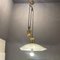 Lámpara colgante italiana de latón, años 80, Imagen 2