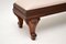 Victorian English Carved Wood Footstool, Image 3