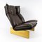 Dutch Leather Lounge Chair from Leolux, 1970s, Image 3