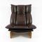 Dutch Leather Lounge Chair from Leolux, 1970s, Image 1