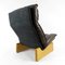 Dutch Leather Lounge Chair from Leolux, 1970s 4