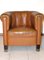 Leather Sofa and Club Chairs in the Style of Josef Hoffmann, 1900s, Set of 3 6
