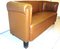 Leather Sofa and Club Chairs in the Style of Josef Hoffmann, 1900s, Set of 3 20