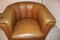 Leather Sofa and Club Chairs in the Style of Josef Hoffmann, 1900s, Set of 3, Image 8