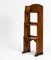 Small Cotswold School Walnut Open Bookshelf 1