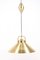 Lámpara colgante danesa de latón de Fritz Schlegel para Lyfa, Imagen 1