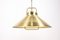 Danish Brass Pendant by Fritz Schlegel for Lyfa 2