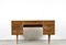 Walnut Concave Desk by Gunther Hoffstead for Uniflex, 1960s, Image 1