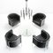 S3001 Club Chairs by Christoph Zschoke for Thonet, 1990s, Set of 4, Image 2