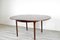 Round Extendable Teak Dining Table, 1960s 5