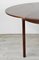 Round Extendable Teak Dining Table, 1960s, Image 3