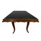Low Italian Table with Black Glass Top, 1950s 3