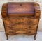 Vintage French Secretaire in Walnut with Marquetry, 1920, Image 1
