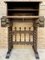 Antique Spanish Renaissance Bar Cabinet in Oak, 1890 15