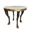French Centre Table with Giltwood Horses Legs, 1960s, Image 1