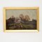 Artiste Victorien, Paysage, 1800s, Huile sur Toile, Encadrée 1