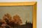 Artista vittoriano, paesaggio, XIX secolo, olio su tela, Immagine 8