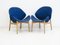 Modell 134 Stühle von Hans Olsen in Eiche, 1950er, 2er Set 1