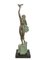 Pierre Le Faguays for Max Le Verrier, Love Message, Spelter & Marble, Art Deco Style Sculpture 1