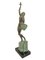 Pierre Le Faguays for Max Le Verrier, Love Message, Spelter & Marble, Art Deco Style Sculpture 3