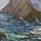 Paul Esnoul, Atlantic Coast Seascape, Early 20th Century, Oil on Canvas, Framed 7