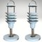 Space Age Architectural Table Lamps attributed to Abo Randers, Denmark, 1970s, Set of 2, Image 4