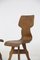Turin School Chairs in Wood, 1950s, Set of 2, Image 8