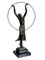 C. Charles for Max Le Verrier, Bayadère, Spelter & Marble, Art Deco Style Sculpture 1