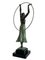 C. Charles per Max Le Verrier, Bayadère, Spelter & Marble, Art Deco Style, Immagine 5