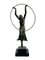 C. Charles per Max Le Verrier, Bayadère, Spelter & Marble, Art Deco Style, Immagine 3