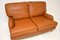 Late 20th Century Howard Style Leather Sofa 4