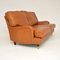 Late 20th Century Howard Style Leather Sofa 6