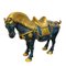 Chinesische Mid-Century Pferde aus Kupfer, Emaille & Vergoldung, 2er Set 3