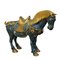 Chinesische Mid-Century Pferde aus Kupfer, Emaille & Vergoldung, 2er Set 2