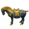 Chinesische Mid-Century Pferde aus Kupfer, Emaille & Vergoldung, 2er Set 5